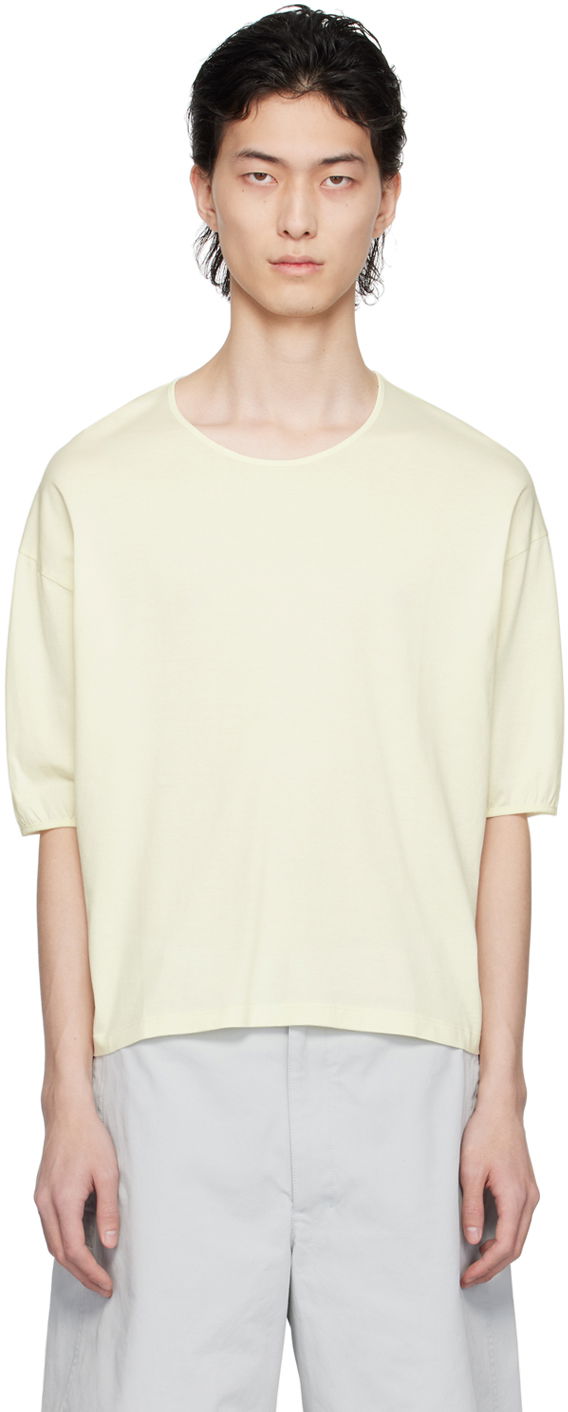 T-shirt LEMAIRE LEMAIRE Relaxed T-Shirt Gul | TO1231 LJ1018