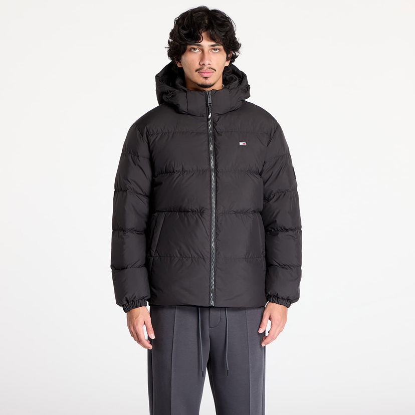 Pufferjacka Tommy Hilfiger Essential Down Jacket Svart | DM0DM19786 BDS