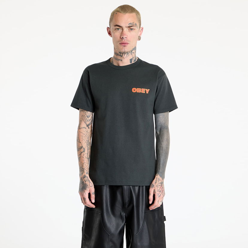 T-shirt OBEY OBEY Star T-Shirt Svart | 165264118