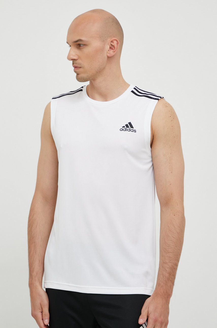 Linne adidas Performance adidas Performance Designed To Move Training Tank Top Vit | GM2158, 0