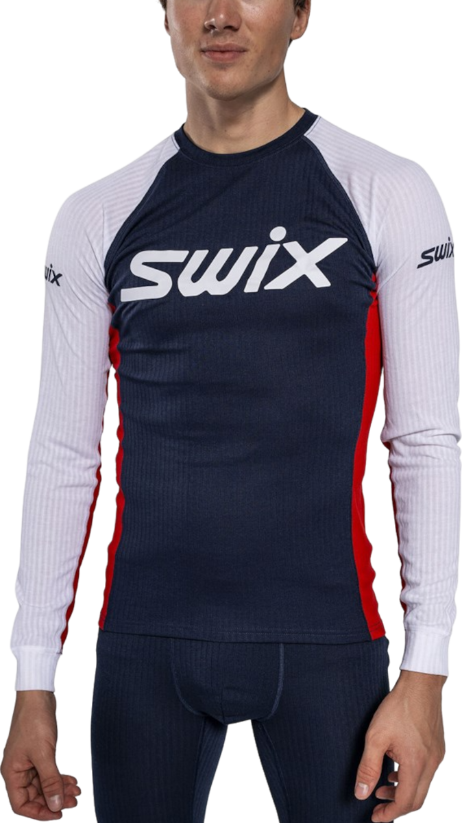 Strumpor SWIX RaceX Classic Long Sleeve Shirt Blå | 10115-23-75127