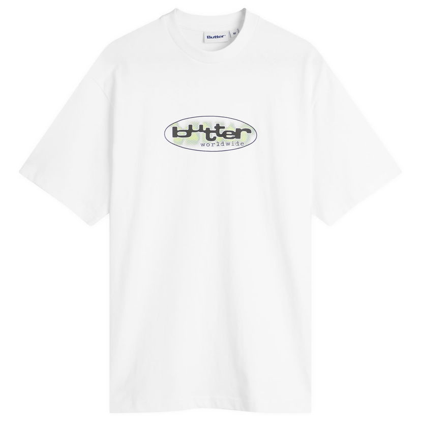 T-shirt Butter Goods Vortex T-Shirt, Size Large Vit | BG252111-WHT
