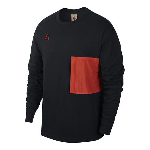 Sweater Nike ACG ACG Casual Pullover Long Sleeve T-Shirt Svart | BQ7289-010