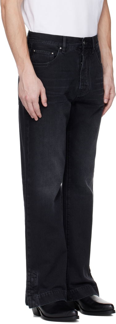 Jeans AMIRI AMIRI Straight Flare Jeans Svart | AMDNGH1089, 1