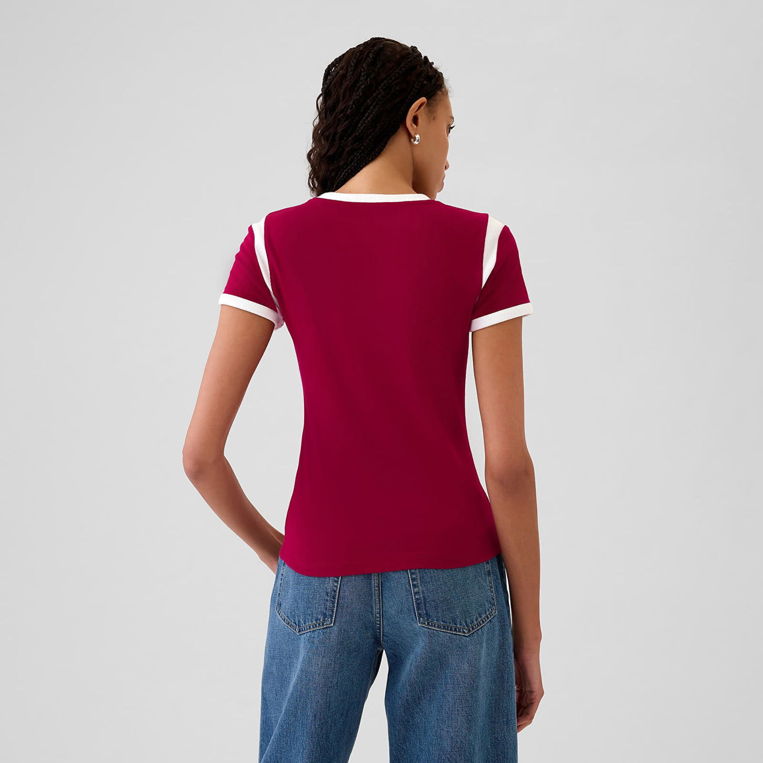 T-shirt GAP T-shirt Shortsleeve Logo Tee Beet Red XS Röd | 534391-02, 1