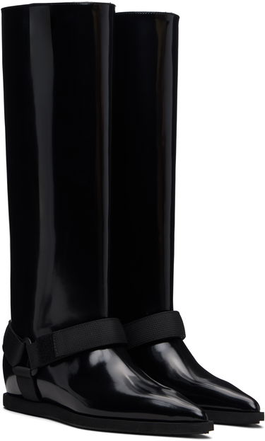 Sneakers och skor sacai sacai Belted Tall Boots Svart | 25-08249, 3