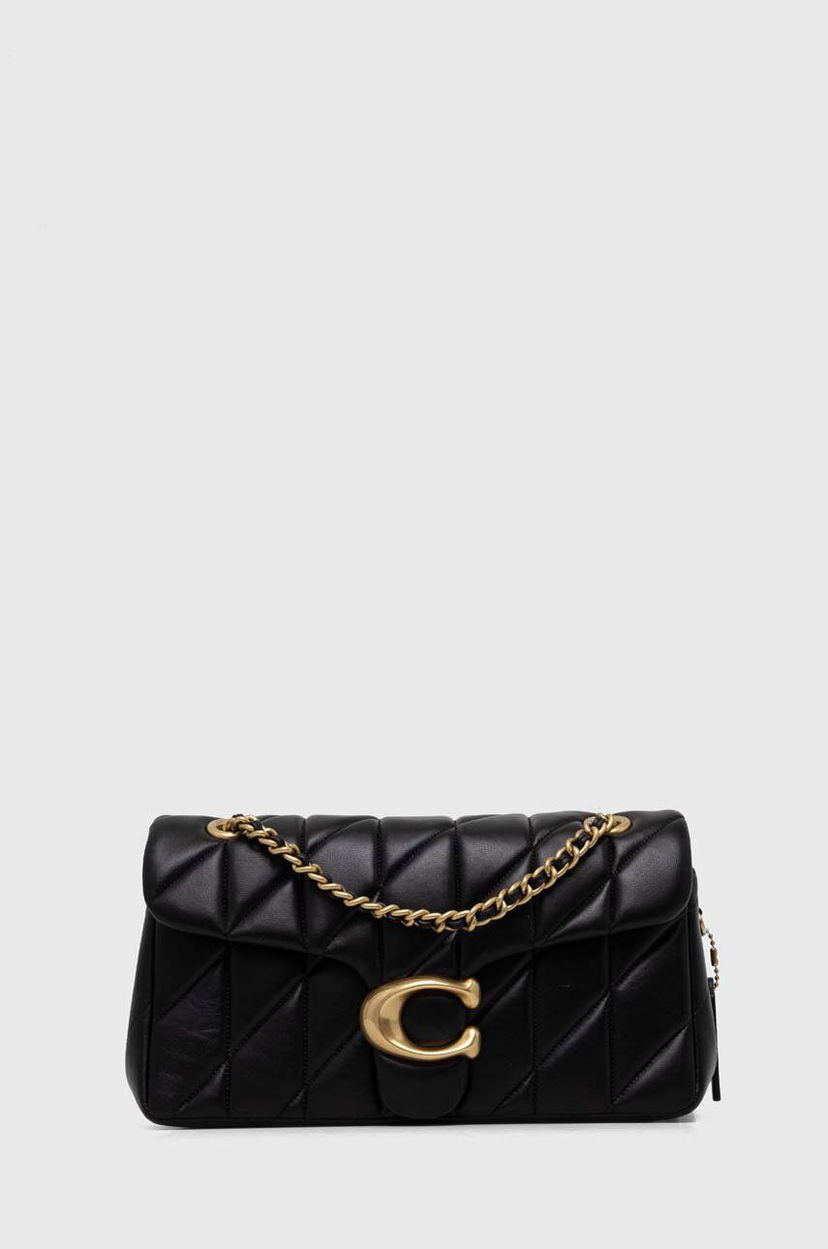 Axelväska Coach Tabby Leather Shoulder Bag Svart | CP150
