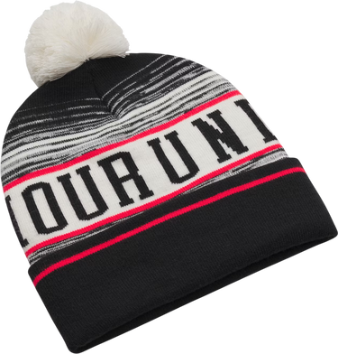 Mössa Under Armour Halftime Striped Knit Pom Beanie Flerfärgad | 1386634-279, 2