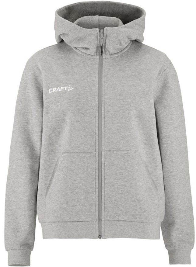 Sweatshirt Craft Craft Community 2.0 Logo FZ Hoodie Grå | 1915296-950000
