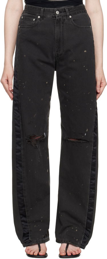 Jeans Maison Margiela MM6 Maison Margiela 5 Pockets Distressed Jeans Svart | S62LB0190 M30011, 0