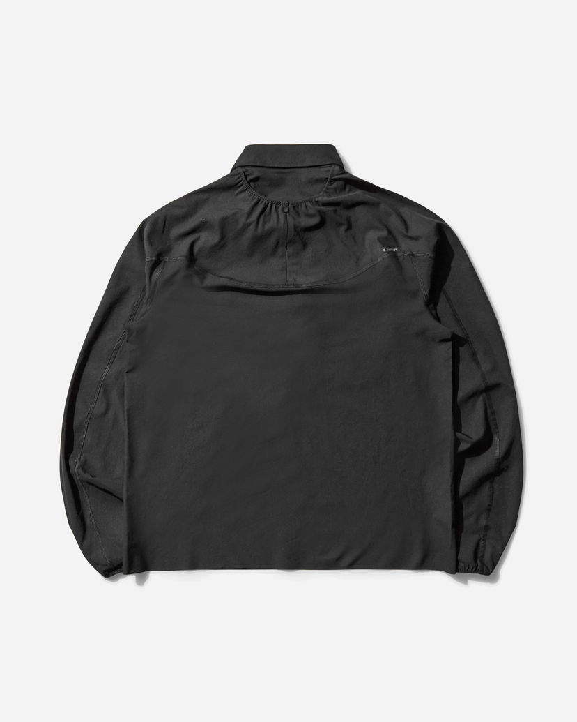 Skjorta Satisfy PeaceShell River Shirt Svart | 11017 00000