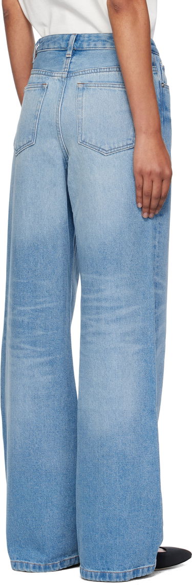 Jeans A.P.C. A.P.C. Elisabeth Wide-Leg Jeans Blå | COHIC-F09181, 2