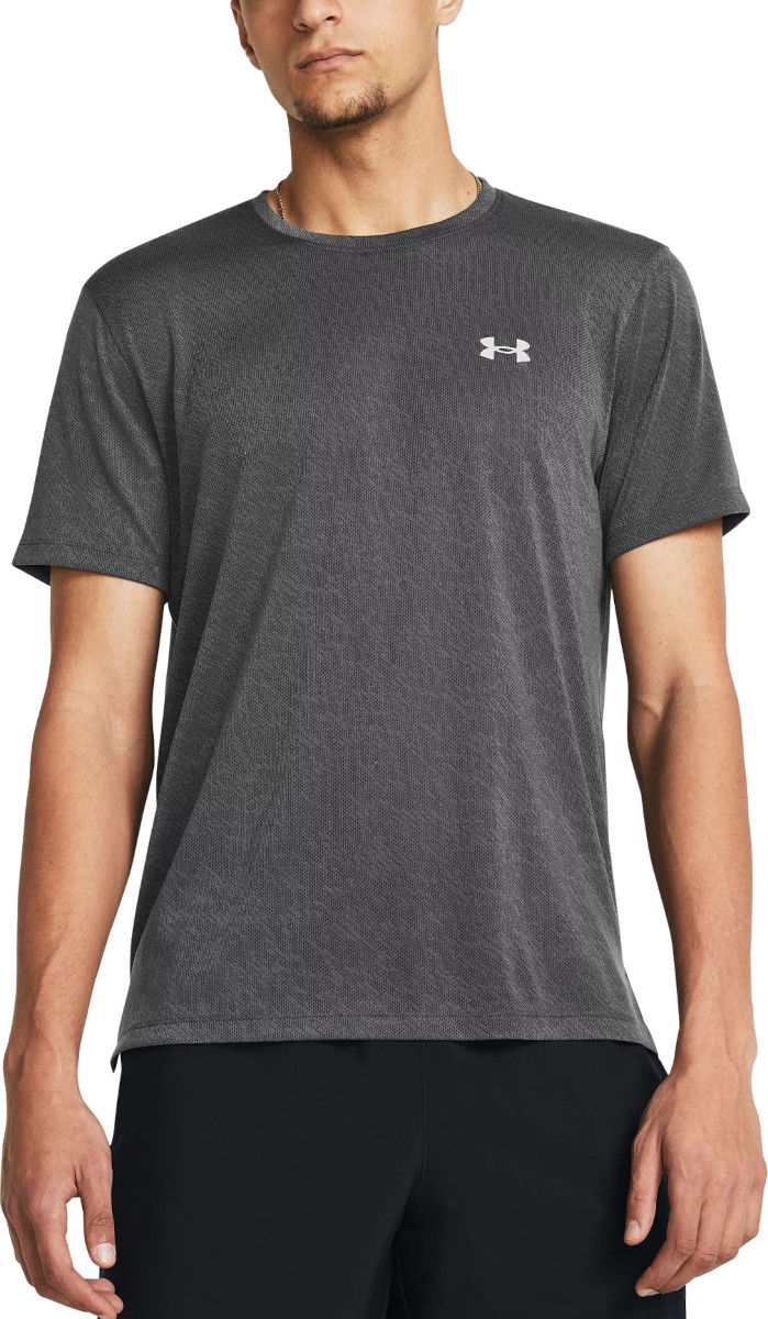 T-shirt Under Armour UA LAUNCH CAMO SHORTSLEEVE Grå | 1386681-025