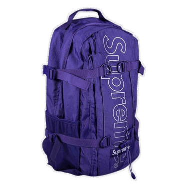 Ryggsäck Supreme Backpack Purpur | FW18B8 PURPLE, 0