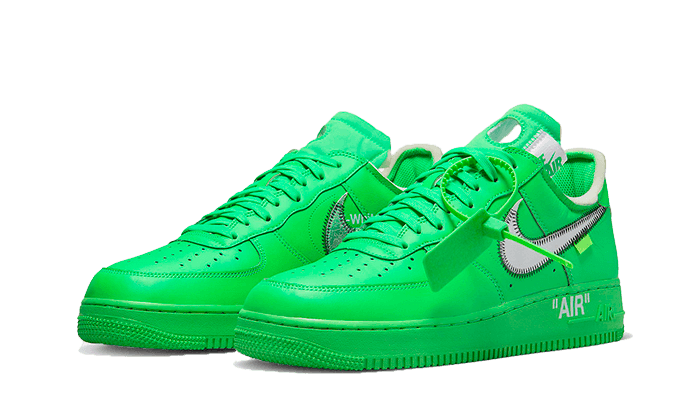 Sneakers och skor Nike Off-White x Air Force 1 Low "Brooklyn" Grön | DX1419-300, 1