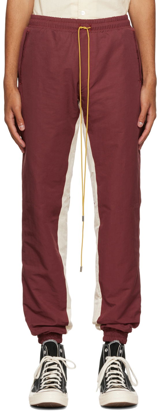 Träningsbyxor Rhude Rhude World Champion Lounge Pants Bourgogne | RHPF22PA10368800