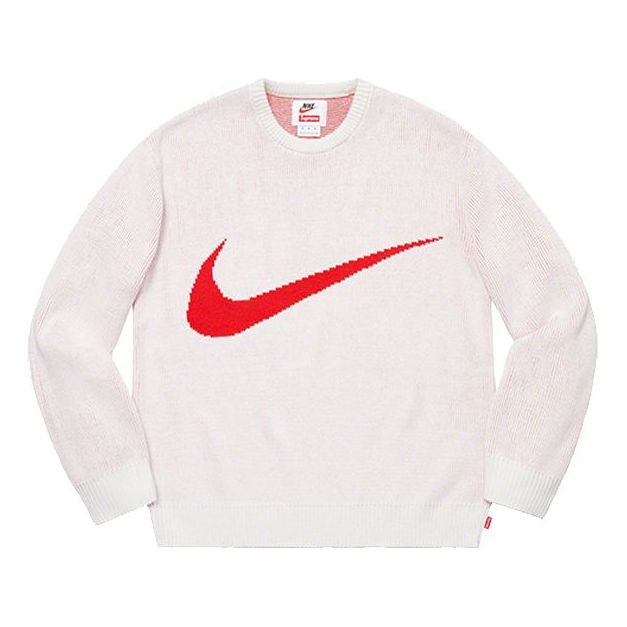 Sweater Supreme Swoosh Sweater by Supreme x Nike Vit | SUP-SS19-10134