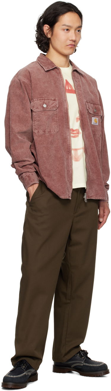 Skjorta Carhartt WIP Carhartt WIP Reynold Corduroy Overshirt Rosa | I034878, 3