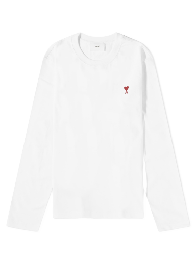 T-shirt AMI Small A Heart T-Shirt Vit | UTS205-726-100