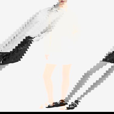 Shorts Anine Bing Carmen Black Leather Shorts Svart | A-05-9162-000, 4