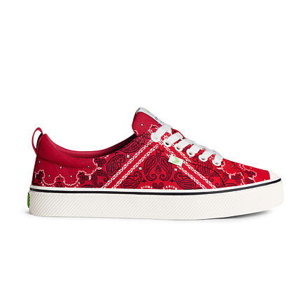 Sneakers och skor Cariuma OCA Low Bandana Röd | 100103R25