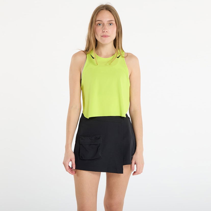 Crop top Nike AeroSwift Dri-FIT ADV Cropped Running Tank Top Grön | FN2713-389
