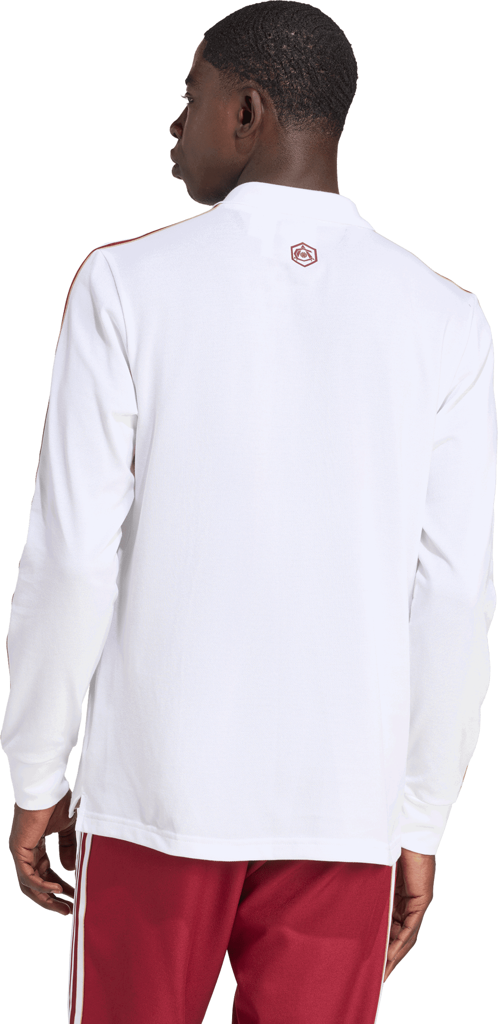 Polotröja adidas Performance Arsenal Terrace Icons Long Sleeve Polo Vit | JM9396, 1