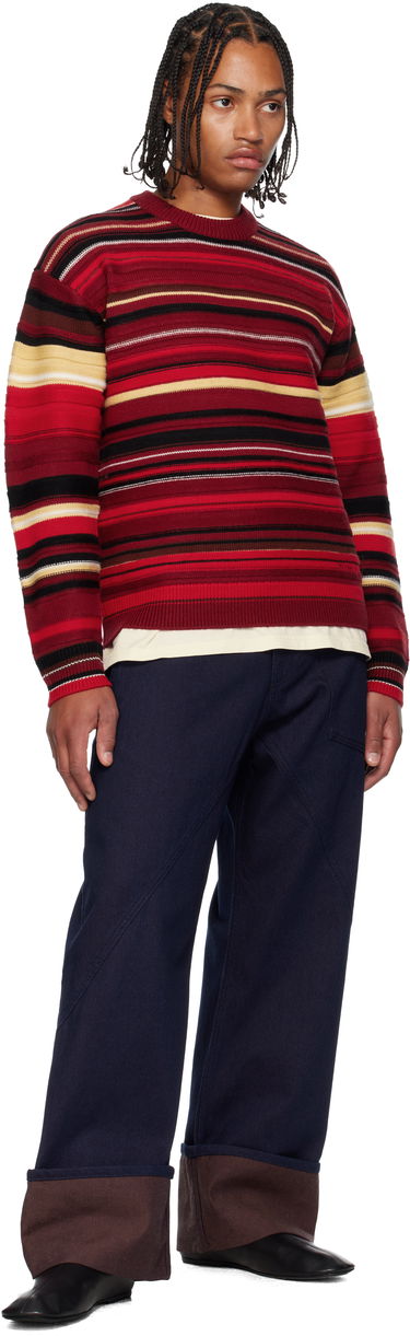 Sweater JW Anderson JW Anderson Multi Stripe Sweater Flerfärgad | KW1432-YN0008, 3