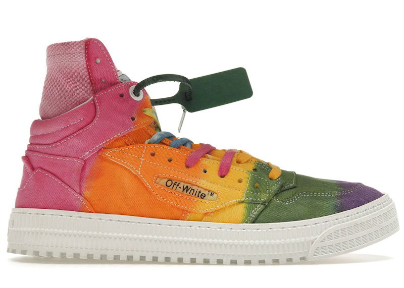 Sneakers och skor Off-White Off Court 3.0 Multi-Color Tie-Dye Flerfärgad | OMIA065S22FAB0018400