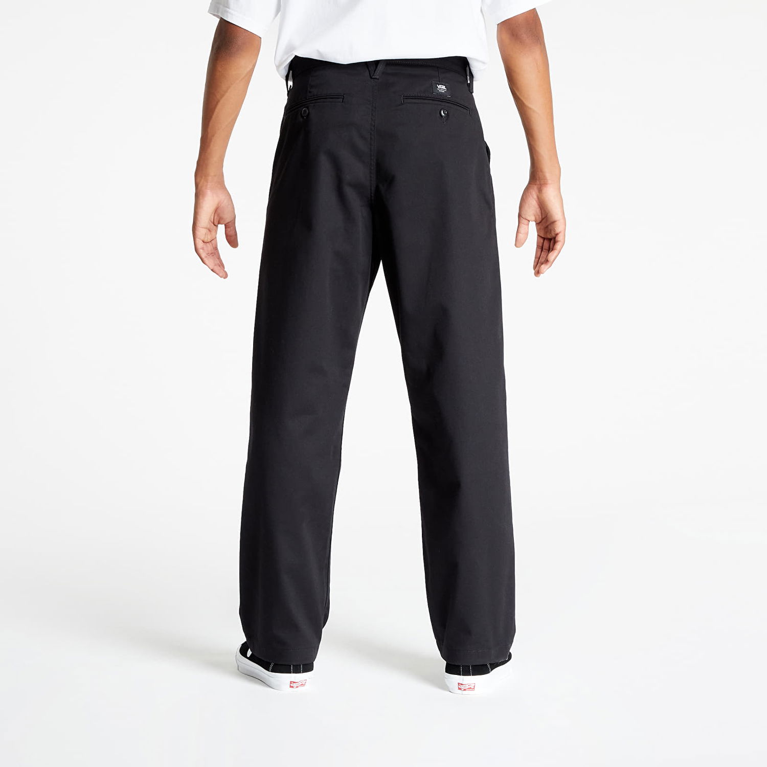 Byxor Vans Authentic Chino Loose Pant Svart | VN0A5FJBBLK1, 1