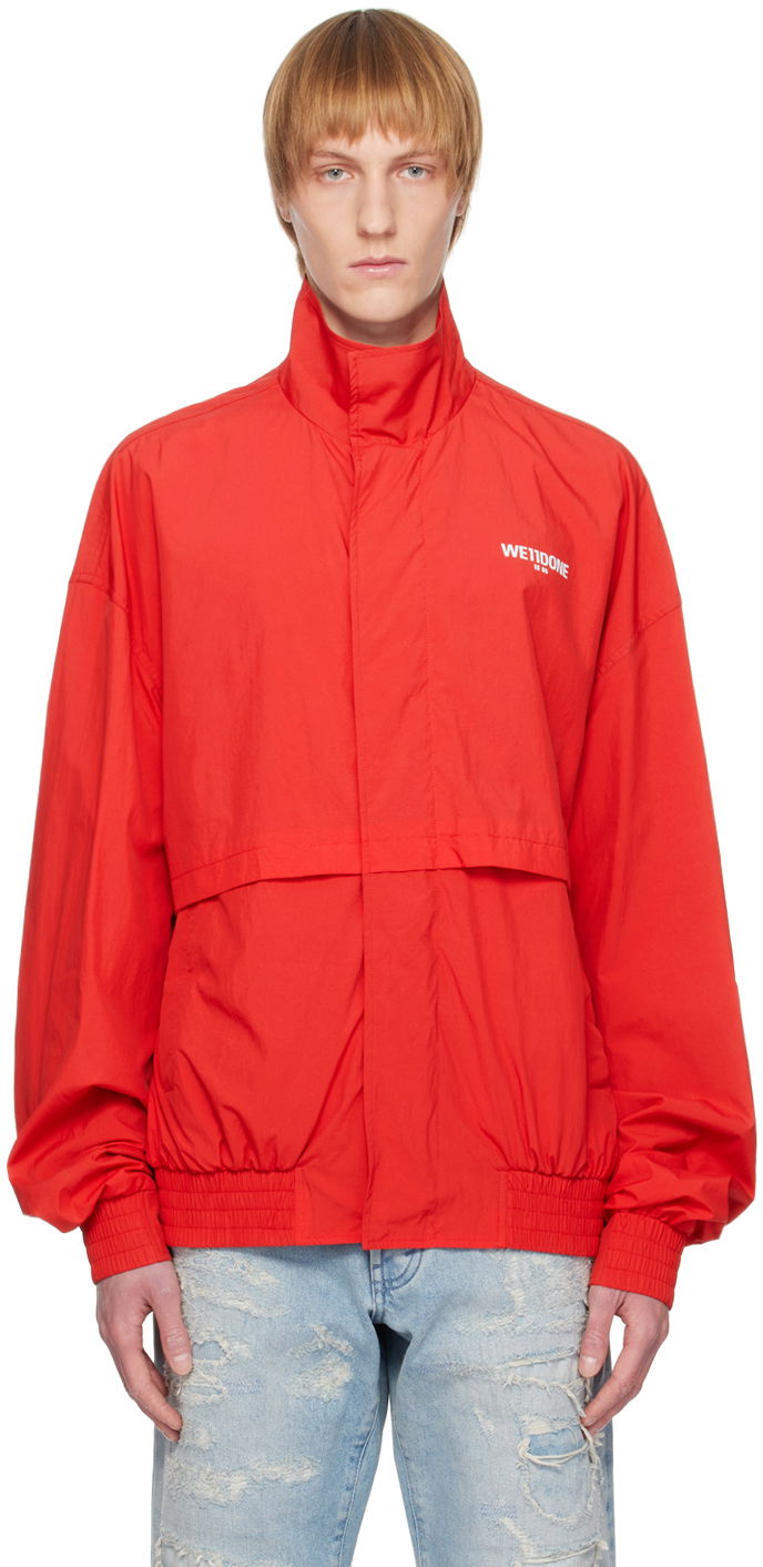 Vindjacka We11done Windproof Jacket Röd | WD-JP3-22-075-U-RD