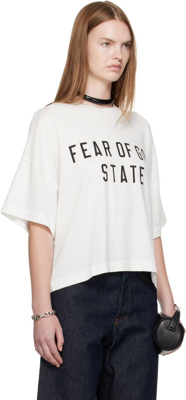 T-shirt Fear of God Fear of God ESSENTIALS Boxy T-Shirt Vit | 125SP257164FW, 1