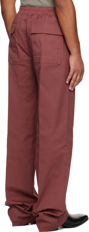 Byxor Rick Owens Concordians Dietrich Drawstring Trousers Bourgogne | RU02E1378 TE, 2