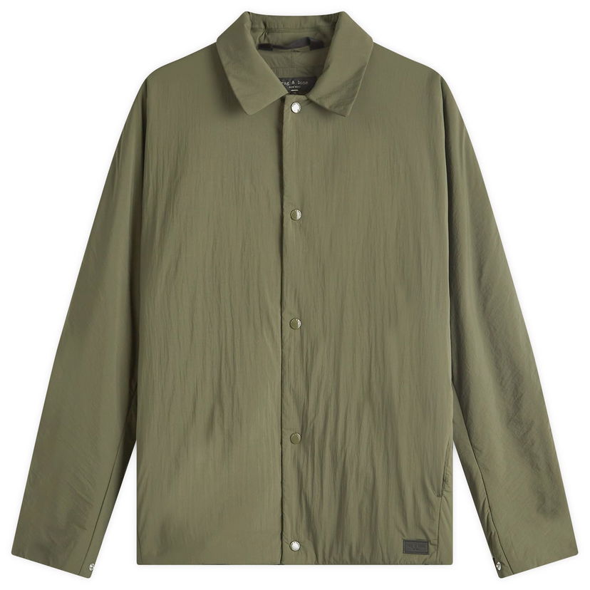 Vindjacka rag & bone Henderson Down Filled Overshirt Grön | MBW24F2009DHML