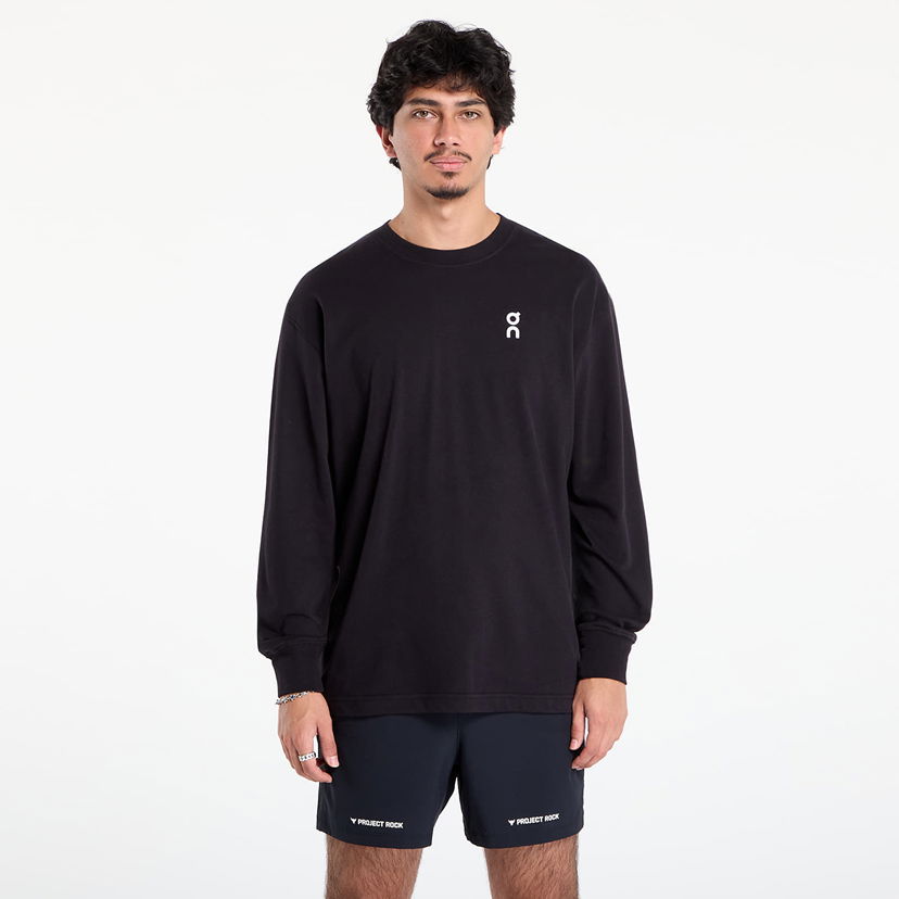 T-shirt On Running On Club Long Sleeve T-Shirt Svart | 1ME30120553