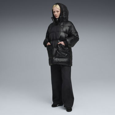 Pufferjacka Puma Hooded Down Puffer Jacket Style Svart | 688389_01, 2