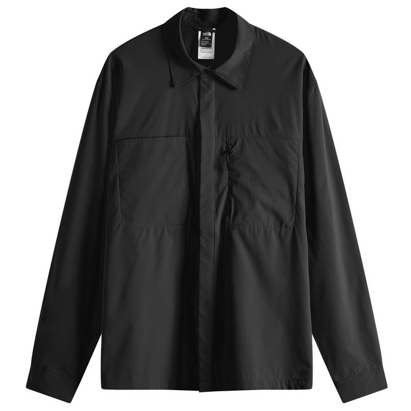 Skjorta The North Face Long Sleeve Lightrange Shirt, Size Small Svart | NF0A8B53JK3