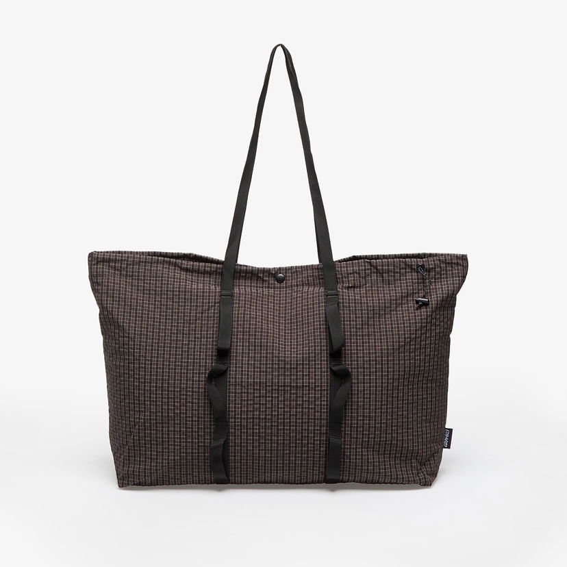 Tygpåse GRAMICCI Gramicci Plaid Climbing Tote Bag Brun | G5FA-170 DEEP BROWN