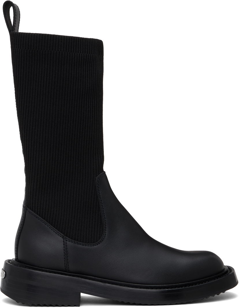 Kläder Alexander Wang Alexander Wang Detroit Sock Boots Svart | 30424B030