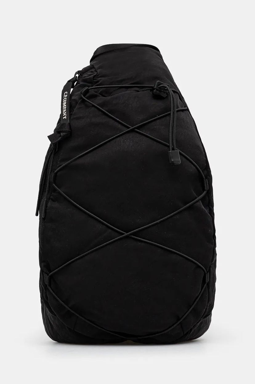 Midjeväska C.P. Company Nylon B Crossbody Bag Svart | 17CMAC114A005269G