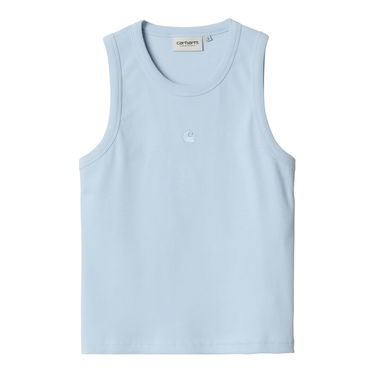 Linne Carhartt WIP Carhartt WIP Philips Ribbed Tank Top Blå | I034624_8, 0