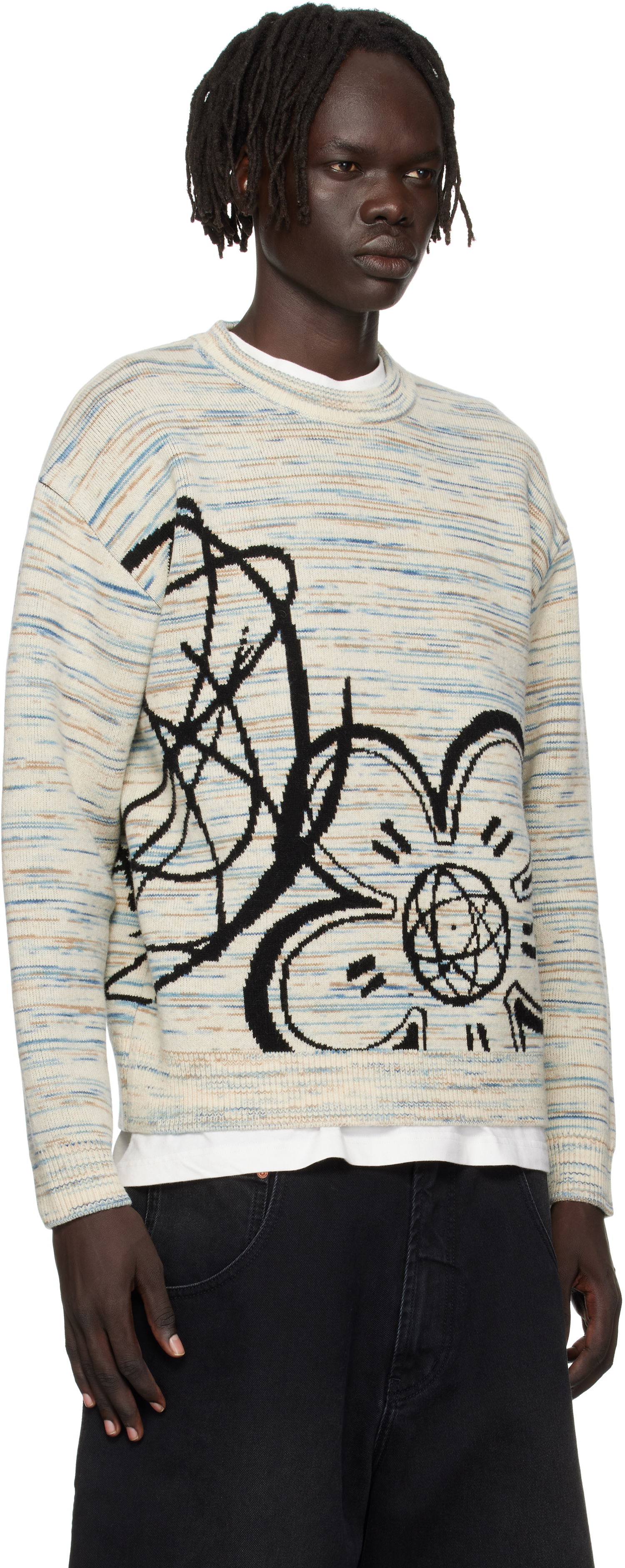 Sweater KENZO Kenzo Paris Futura 2000 Edition Reversible Sweater Flerfärgad | FF65PU7513CJ, 1
