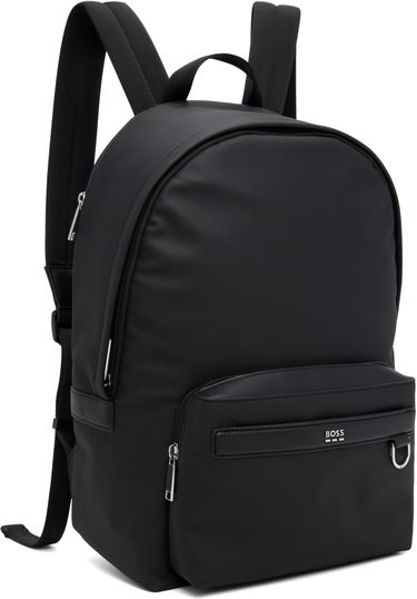 Ryggsäck BOSS BOSS Smooth & Structured Backpack Svart | 50548779, 1