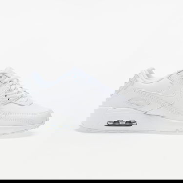 Sneakers och skor Nike Air Max 90 Leather GS Vit | CD6864-100, 1