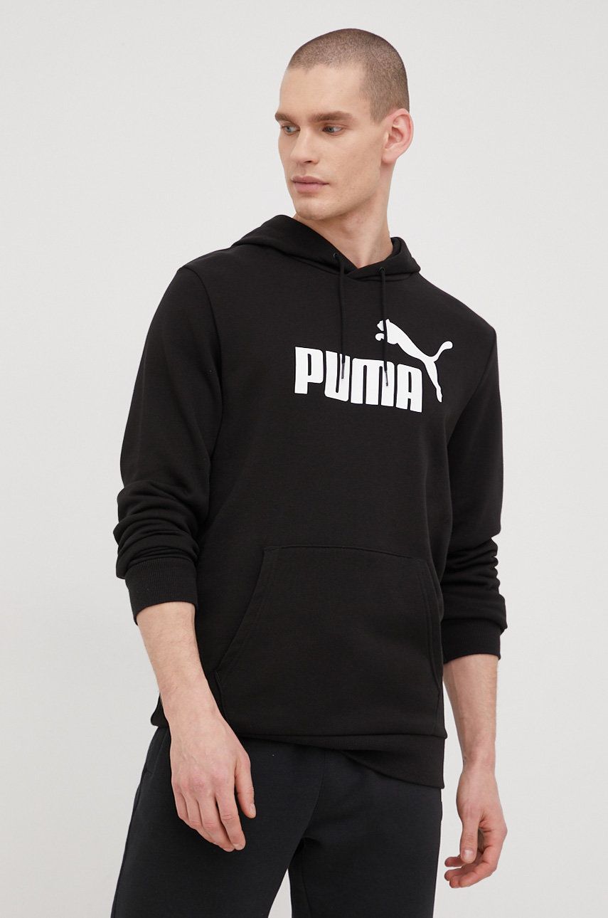 Sweatshirt Puma Hood Svart | 586688, 0