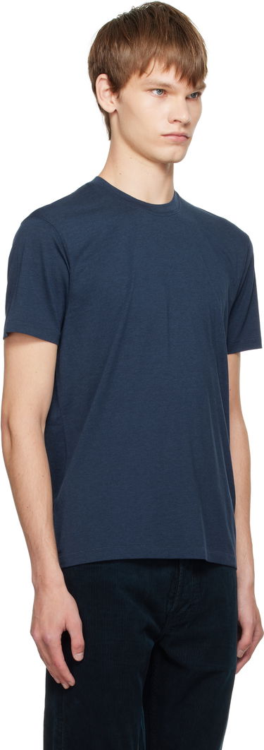 T-shirt Tom Ford TOM FORD Lyocell Cotton Crewneck T-shirt Grön | JCS004-JMT012, 4