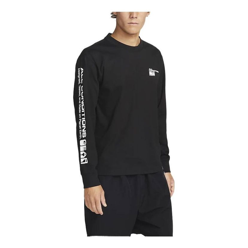 Sweater Nike ACG ACG Long-Sleeve T-Shirt Svart | DV9662-010