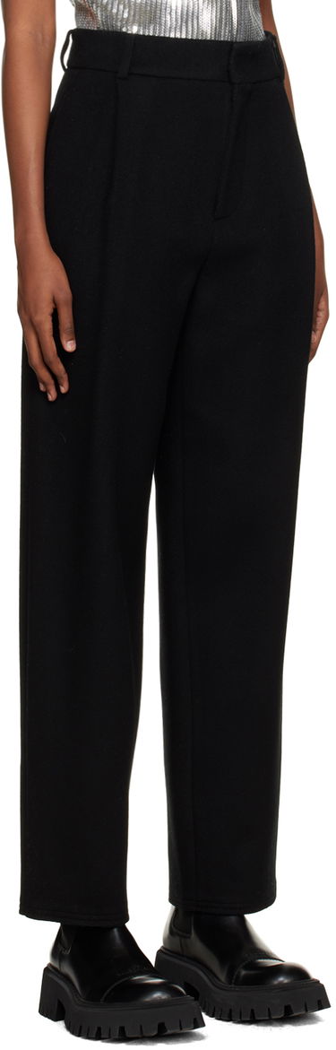 Byxor We11done Wide Fit Trousers Svart | WD-PT3-22-231-W-BK, 1