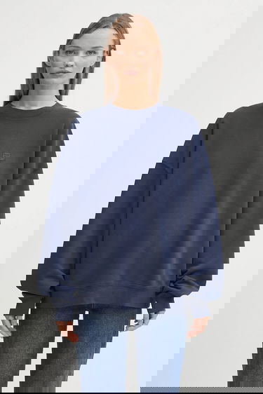 Sweatshirt Anine Bing Anine Bing Miles Sweatshirt Mörkblå | A.08.11205, 0