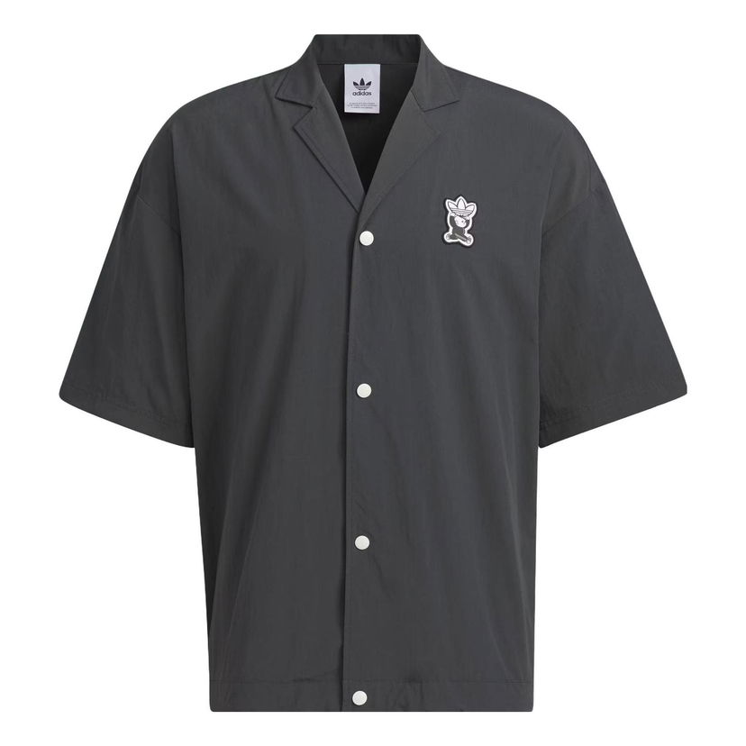 Skjorta adidas Originals Originals TOC Short Sleeve Shirt Svart | IN1012